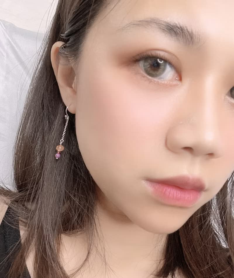 太陽石 石榴石 紫雲母 925純銀【旭日】