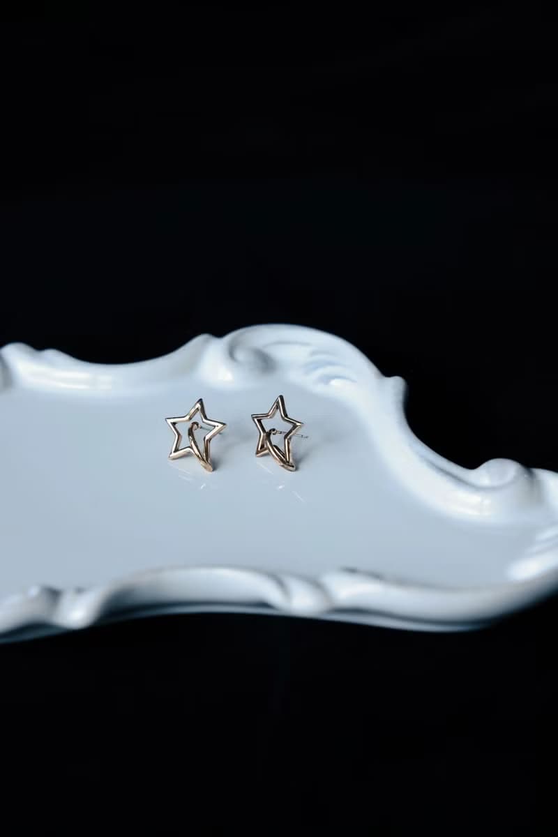 COR-DATE / UNISEX / 星星線條耳環