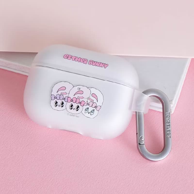 艾絲樂小兔 兔兔臉靠臉強悍防摔AirPods保護套