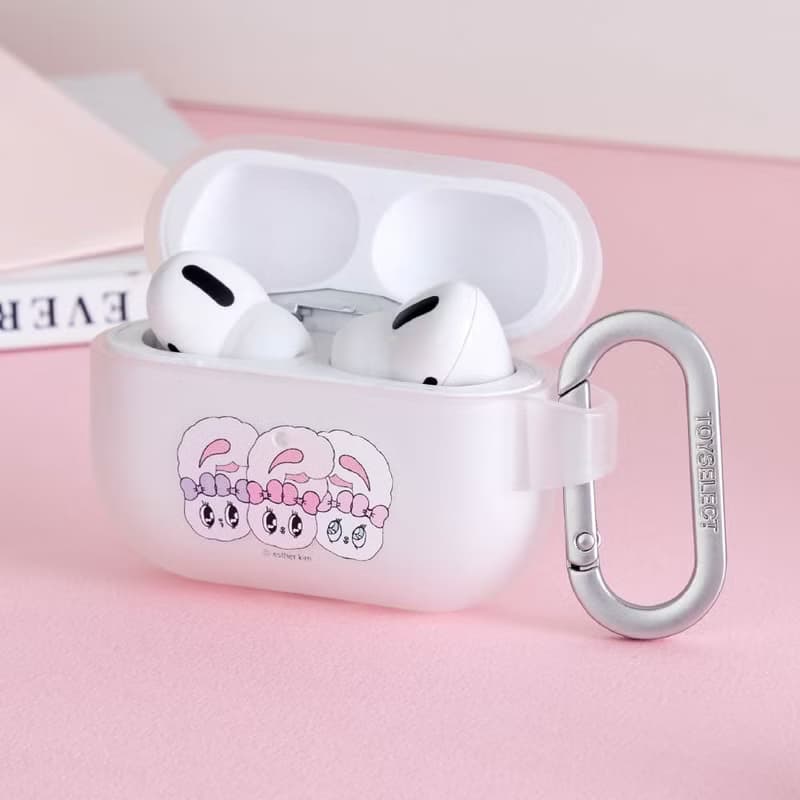 艾絲樂小兔 兔兔臉靠臉強悍防摔AirPods保護套