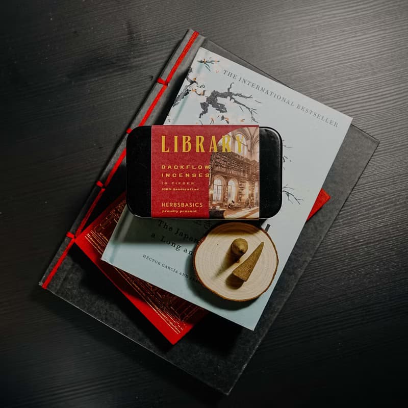 【古老圖書館的迷人氛圍】Library 倒流香套裝 放鬆身心 香薰