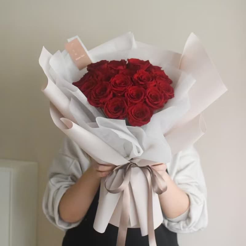 /27朵玫瑰包裝花束(大)/七夕 情人節 求婚 婚禮 教師節 畢業 母親