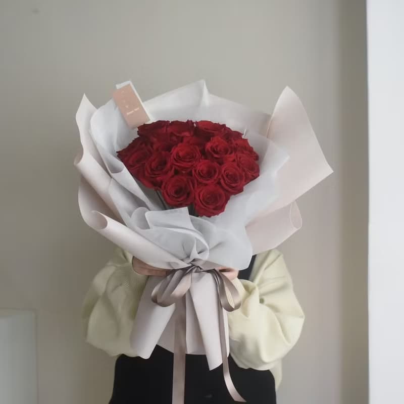 /27朵玫瑰包裝花束(大)/七夕 情人節 求婚 婚禮 教師節 畢業 母親