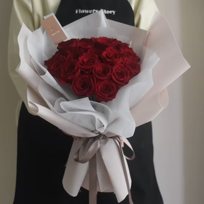 /27朵玫瑰包裝花束(大)/七夕 情人節 求婚 婚禮 教師節 畢業 母親
