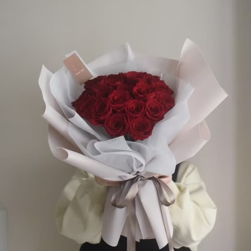 /27朵玫瑰包裝花束(大)/七夕 情人節 求婚 婚禮 教師節 畢業 母親