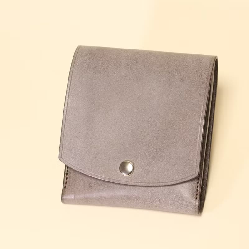 moneyclip folder 二つ折りの革財布