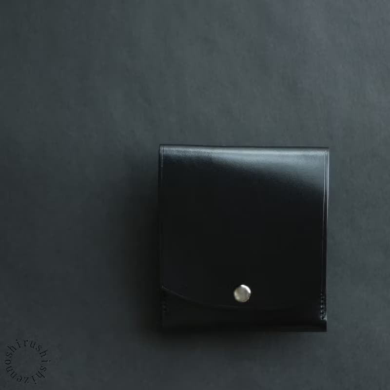moneyclip folder 二つ折りの革財布