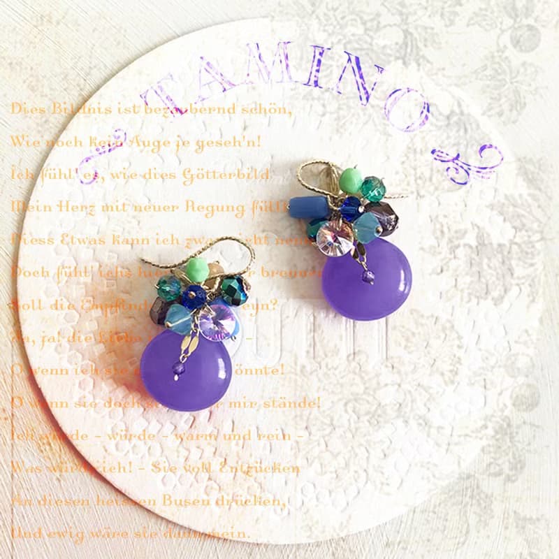 14KGF: 01 TAMINO Earrings　-ピアス/イヤリング