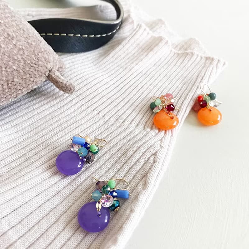 14KGF: 01 TAMINO Earrings　-ピアス/イヤリング