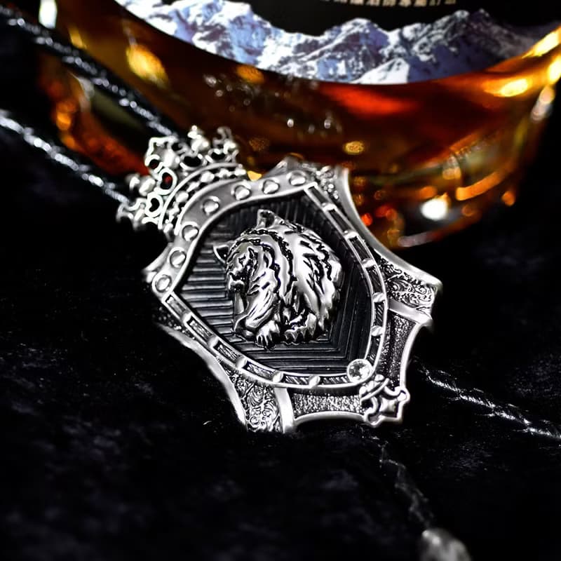 十二生肖 老虎 王者榮耀 保羅領帶 Bolo Tie 真皮皮繩 皮革項鍊