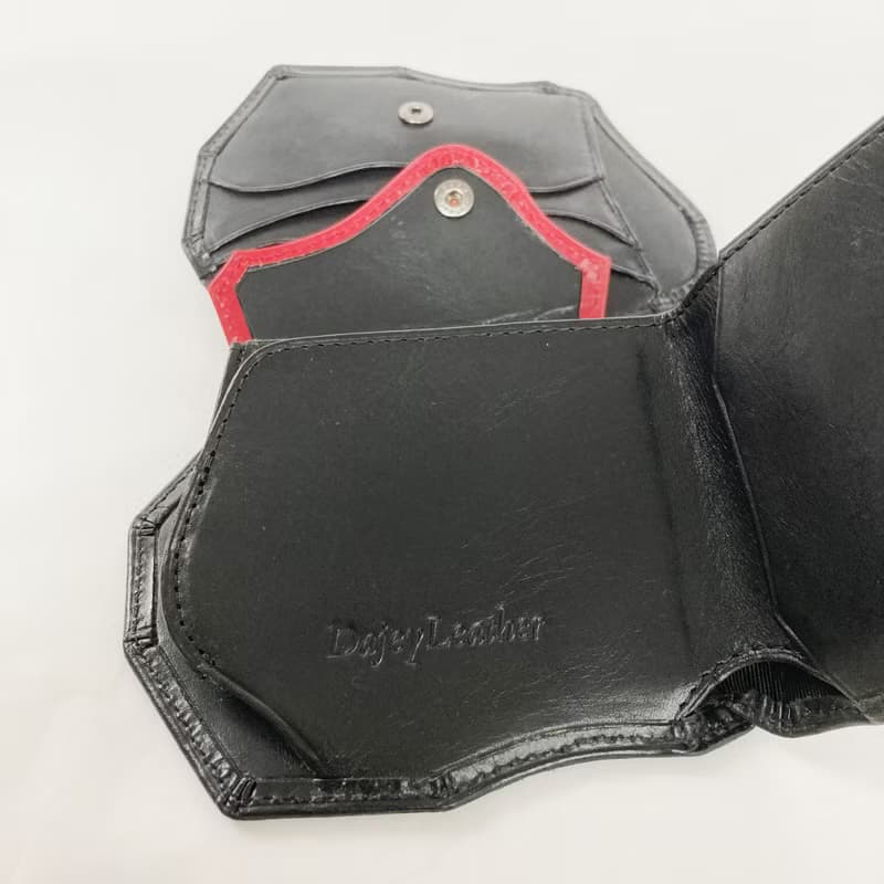 Classic ストーンウォレット 英国産ブライドルレザー×国内産仔牛革　BLACK