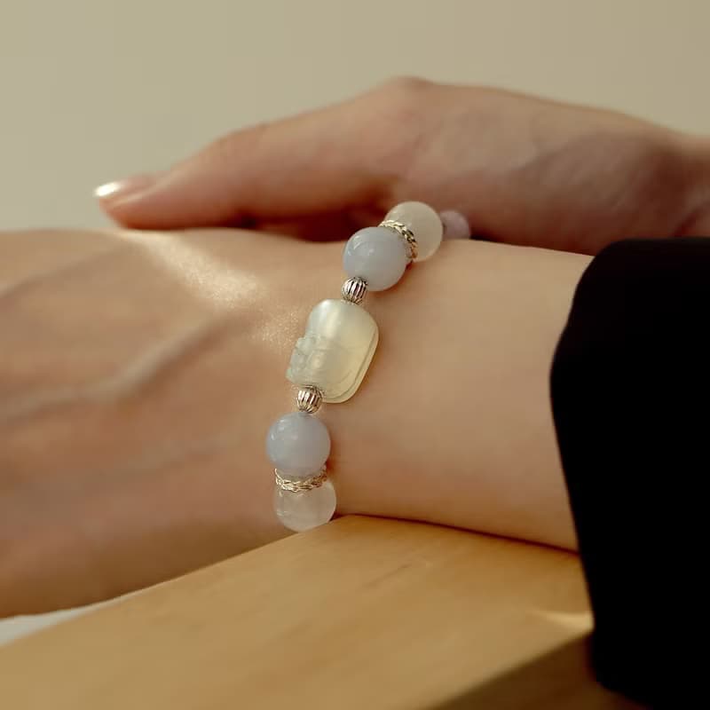 (紓壓+人緣) 貔貅水晶手鍊