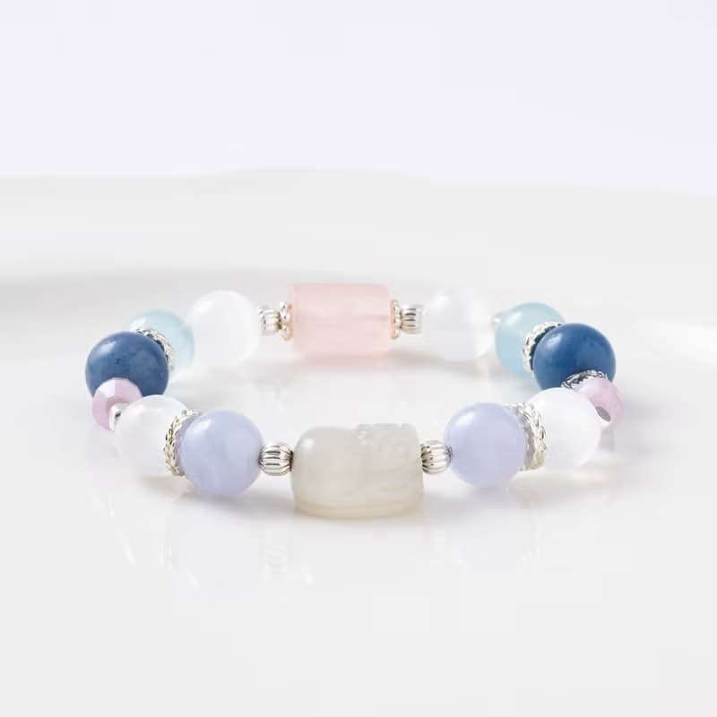 (紓壓+人緣) 貔貅水晶手鍊