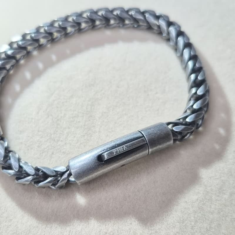 【比法一生】鋼手鍊— 嶺鍊  抗過敏 可洗澡 無須保養