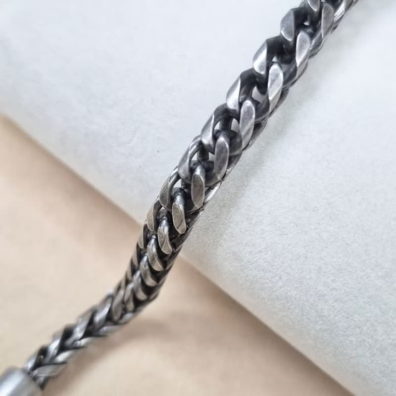 【比法一生】鋼手鍊— 嶺鍊  抗過敏 可洗澡 無須保養