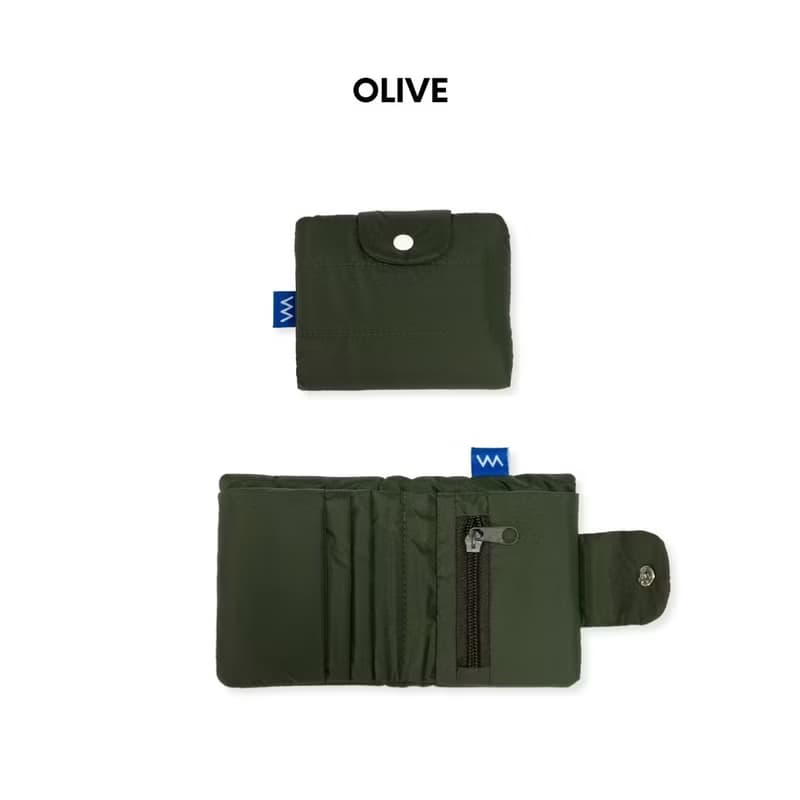 Bubble wallet - Olive