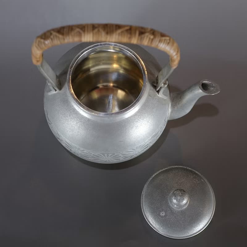 【日本古美術】錫壺 薩摩錫器 湯沸 煮水壺