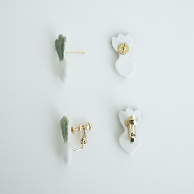 Vegetable earrings
