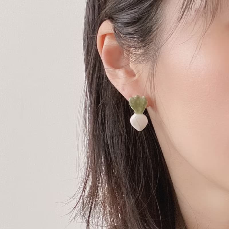 Vegetable earrings