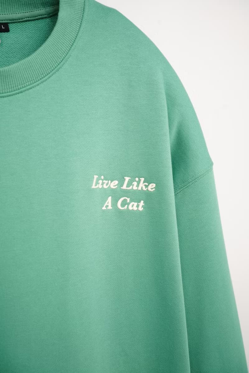 TOBYBLACK LIVE LIKE A CAT 中性衛衣 by Toby Black