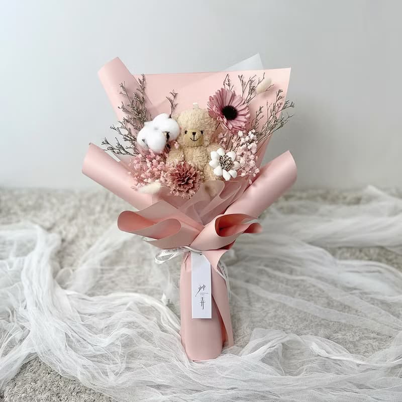 【艸弄Garden Lane Floral】甜蜜小熊小花束