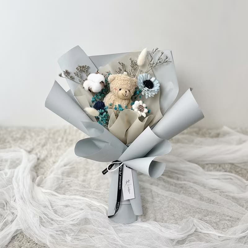 【艸弄Garden Lane Floral】甜蜜小熊小花束