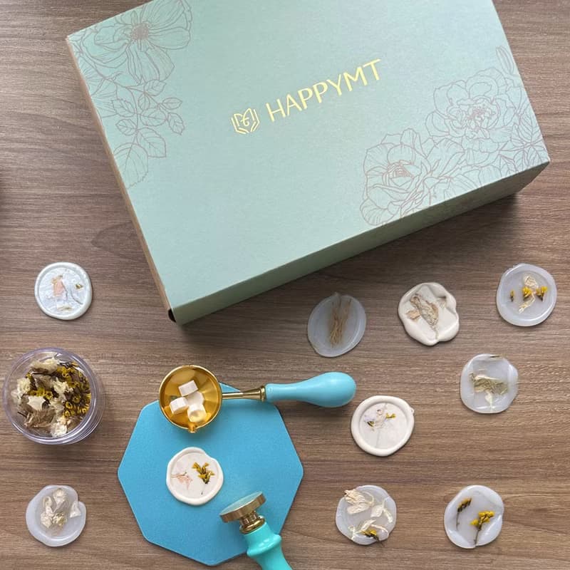 HAPPYMT火漆封蠟花材玩家組