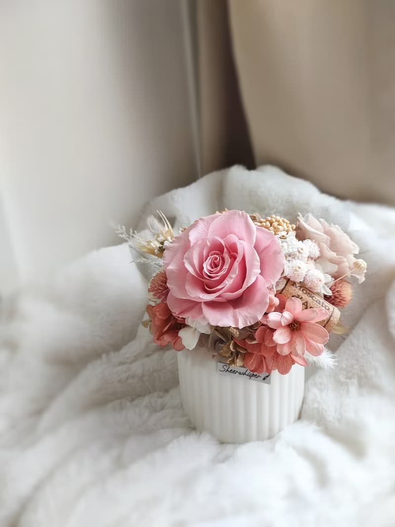 Sheer Whisper 絮語藏花_微醺軟木塞開幕喬遷永生擴香桌花