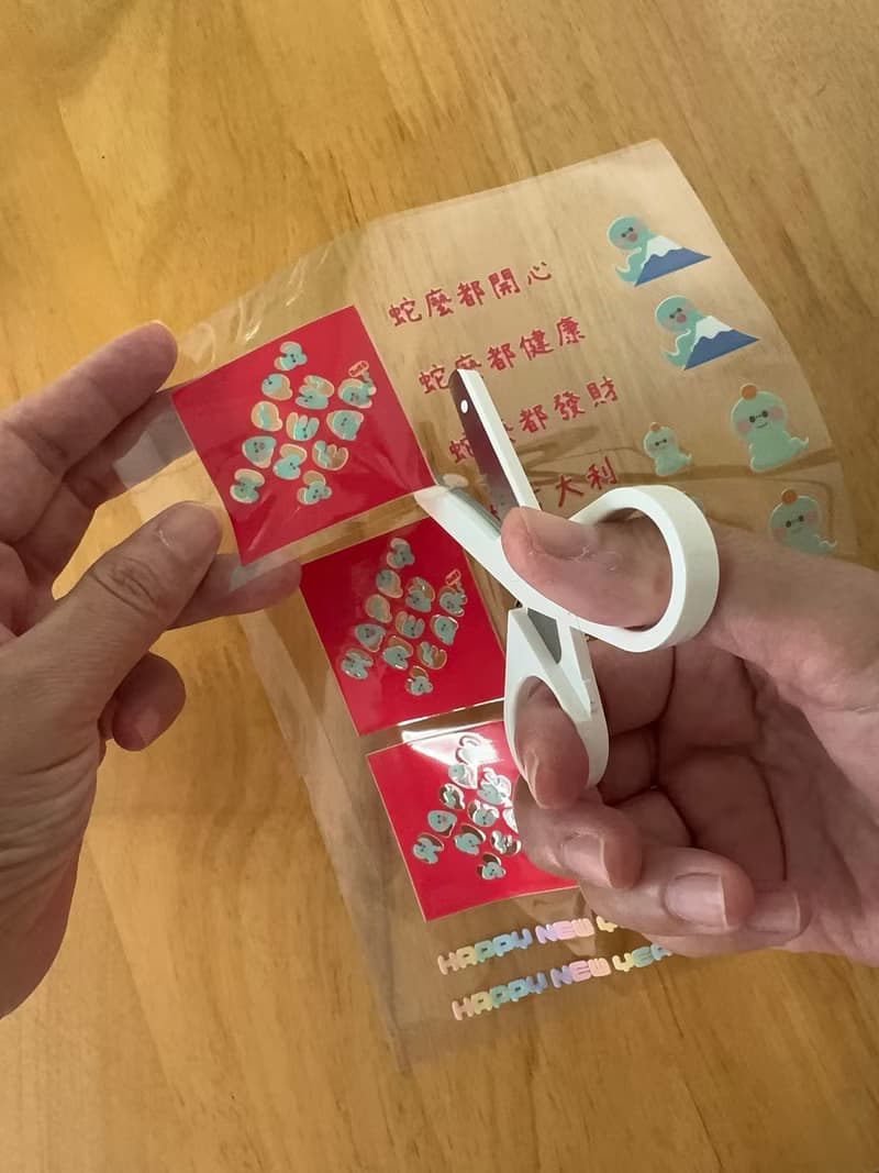 蛇年 小蛇報到 春聯 防水貼紙 聖誕節 交換禮物 手帳 文具 過年