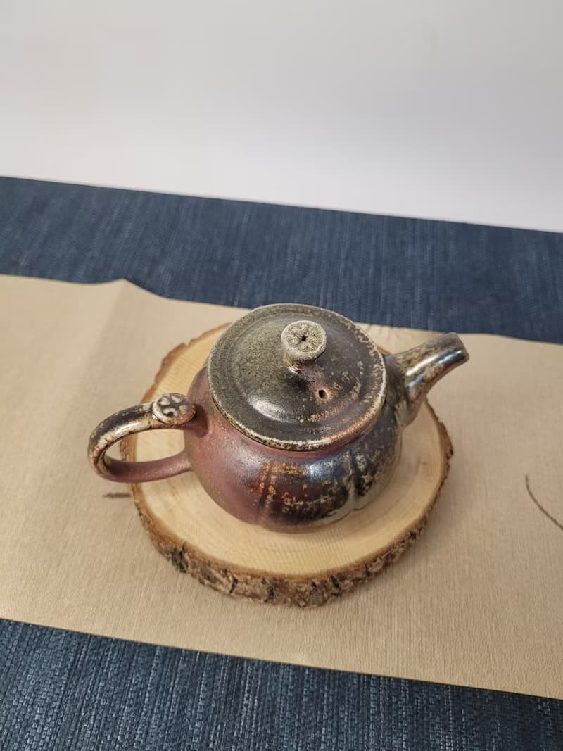 柴燒正把壺  柴燒茶壺  柴燒功夫茶壺  柴燒中式茶壺