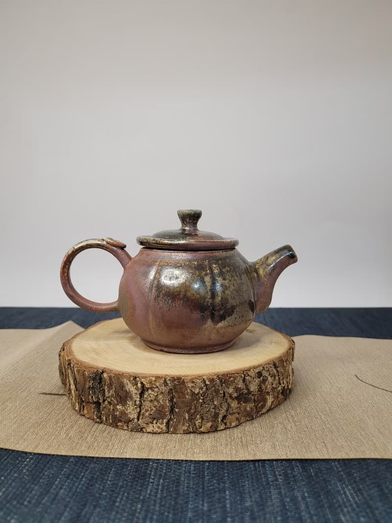 柴燒正把壺  柴燒茶壺  柴燒功夫茶壺  柴燒中式茶壺