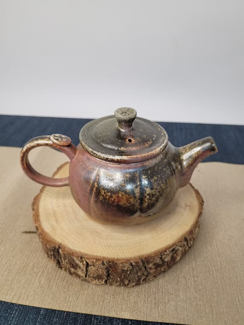 柴燒正把壺  柴燒茶壺  柴燒功夫茶壺  柴燒中式茶壺
