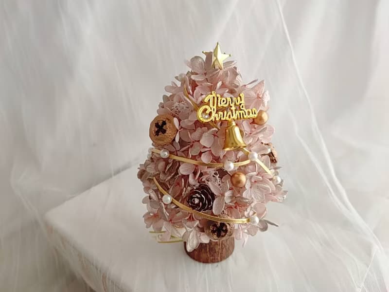 藍芯花藝 永生繡球聖誕樹 聖誕禮物 交換禮物 聖誕節 聖誕禮盒