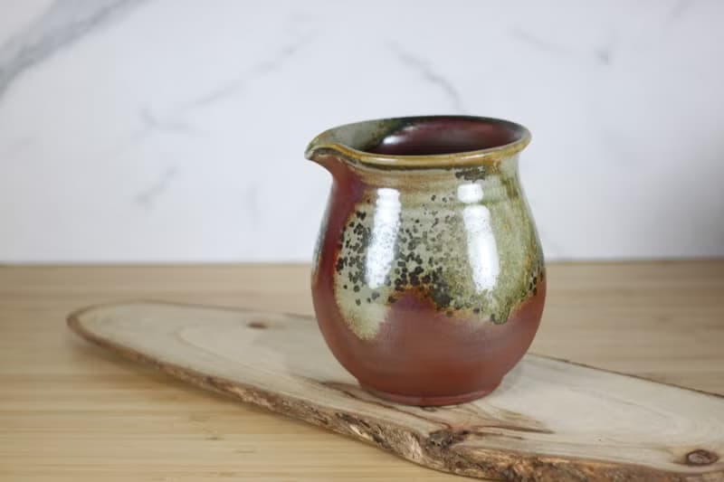 【送禮好物】580ml 天然落灰 柴燒茶海 公道杯 名家葉敏祥手作