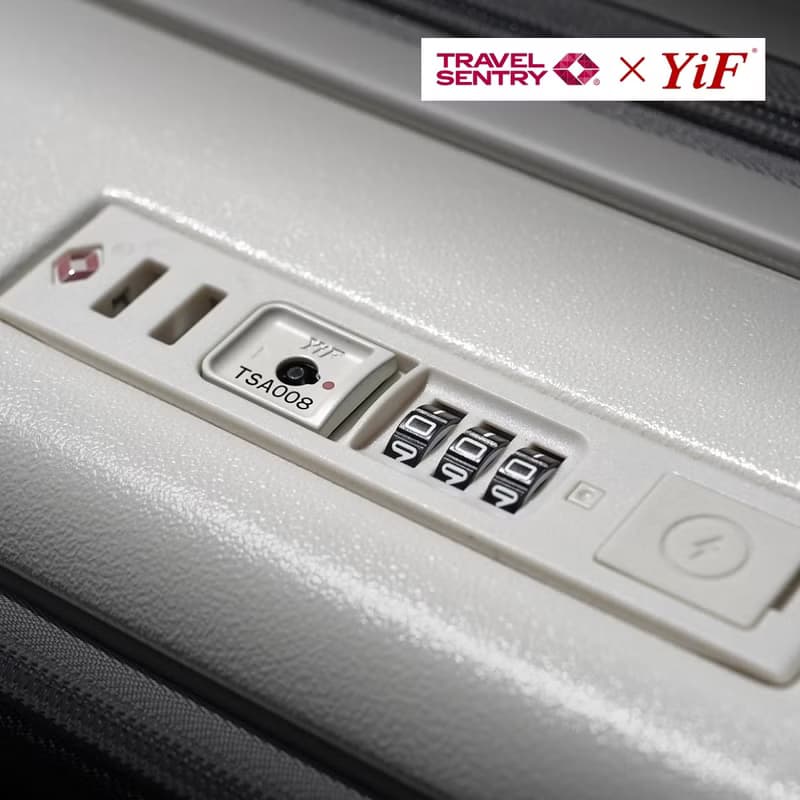cctogo ∣ 26吋立可開煞車旅箱 多色選 + 潛水布托運保護套(黑)