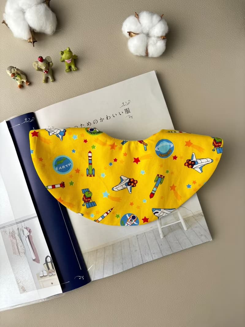 胖嘟嘟兜禮盒組小王子款　 口水巾 新生兒彌月禮 圍兜兜