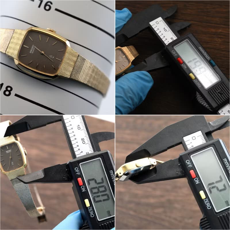 送料無料 SEIKO 女性用腕時計 クォーツ ブラウン 1978年製造 金メッキ劣化 手錶 古董錶 復古手錶 日本直送