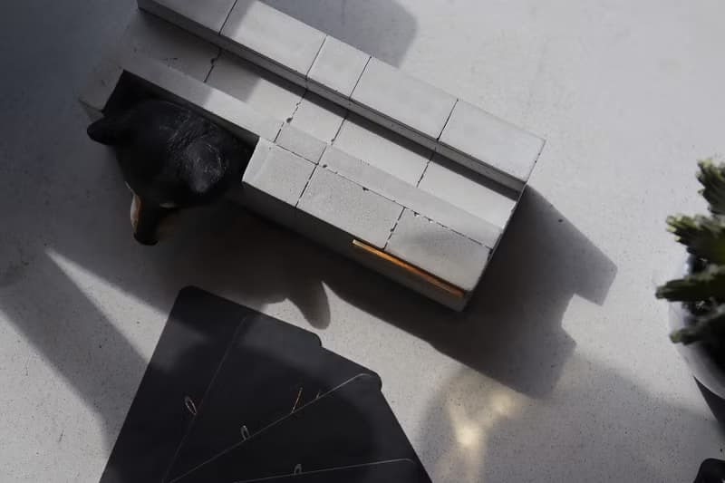 曙MUSE 柴犬水泥名片架 手機架 辦公室 擴香石 手作 創意 擺飾