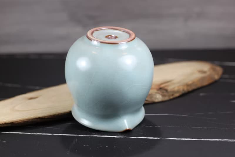 【送禮好物】360~400ml 汝窯無把 手拉坯 咖啡下壺 茶海 公道杯