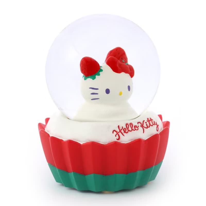 Hello Kitty 草莓甜心 水晶球擺飾 生日情人節 聖誕交換禮物 療癒