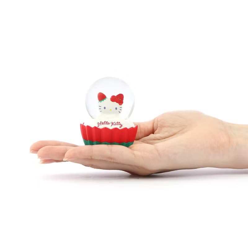 Hello Kitty 草莓甜心 水晶球擺飾 生日情人節 聖誕交換禮物 療癒