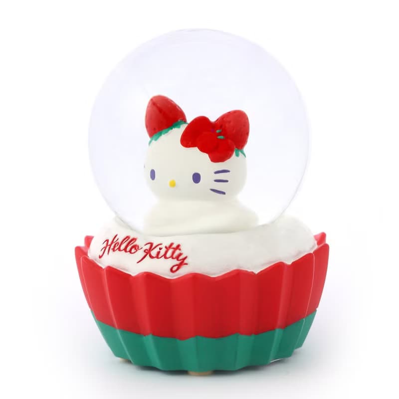 Hello Kitty 草莓甜心 水晶球擺飾 生日情人節 聖誕交換禮物 療癒
