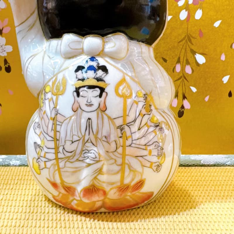 【觀福千願】日本清水燒招財貓 | 仫繪 - 千手觀音