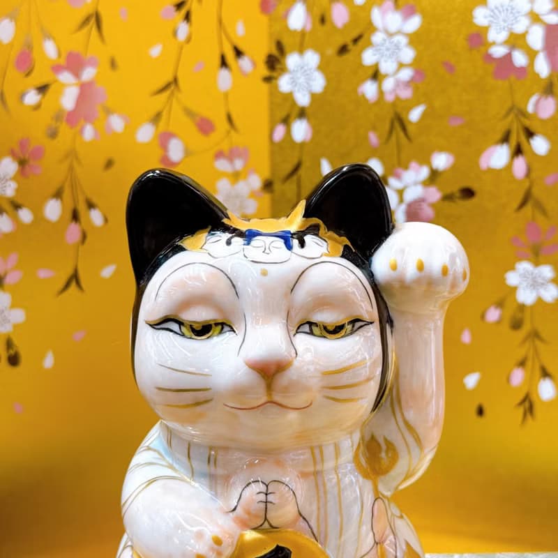 【觀福千願】日本清水燒招財貓 | 仫繪 - 千手觀音