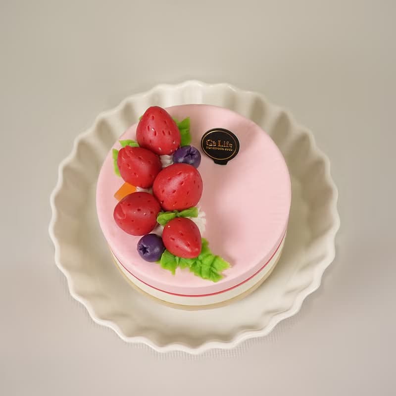 【生日快樂】草莓姿姿四吋蛋糕香皂