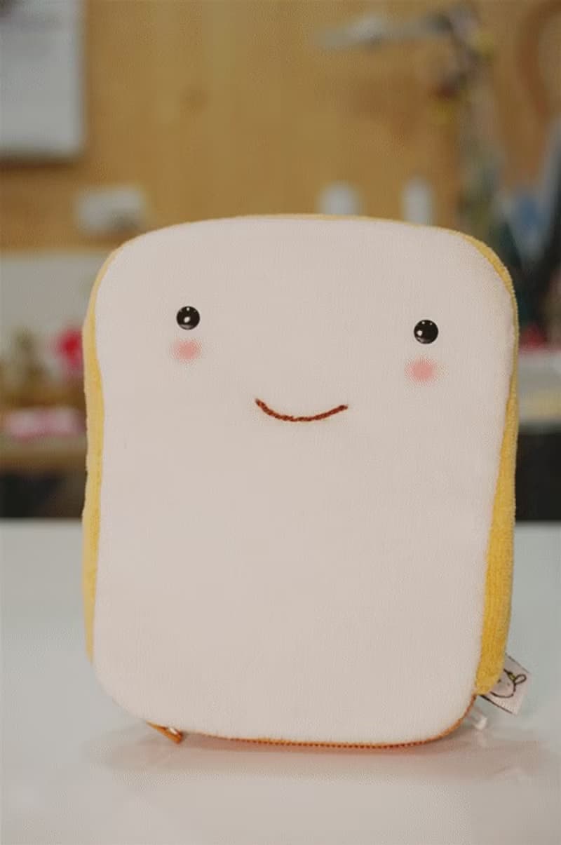 Bucute鮮奶吐司 錢包/生日禮物/交換禮物/聖誕禮物/手作