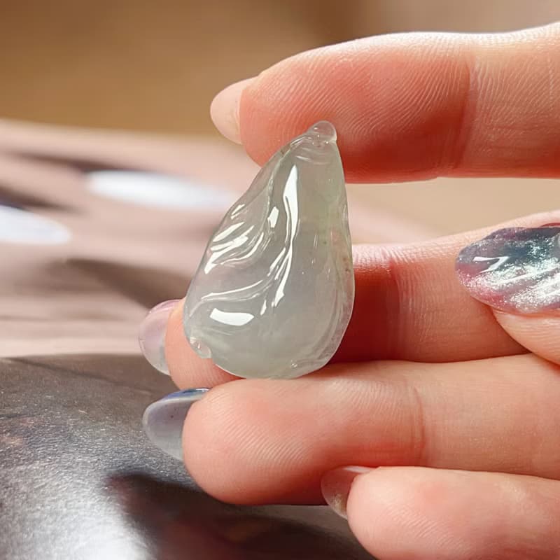 冰種翡翠如魚得水 | 天然緬甸A貨翡翠 | 送禮