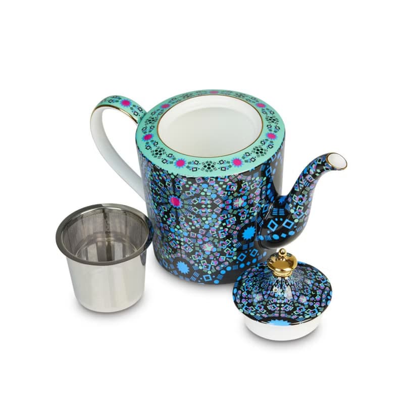 【T2 tea】T2骨瓷茶壺魔幻摩洛哥Moroccan Black (黑)