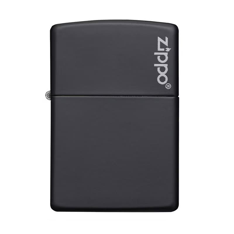 【ZIPPO官方旗艦店】 黑啞漆防風打火機 218ZL