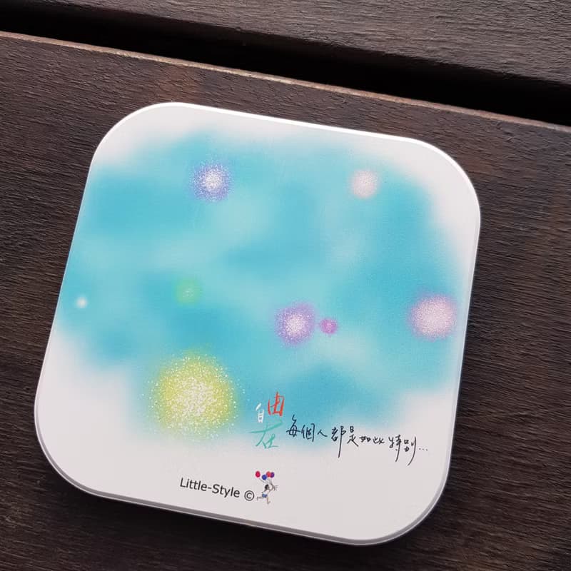 吸水杯墊-每個人都有獨特的顏色